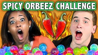 SPICY ORBEEZ CHALLENGE ft React Cast  Challenge Chalice [upl. by Nicolina]