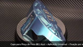 Capa de Pinça de Freio M3 BR1 Azul [upl. by Akema]