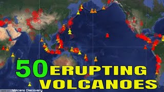 VOLCANOES ERUPTING WORLDWIDE AT 50  Updated SO2 Models  Jupiter In The MIX [upl. by Marys302]