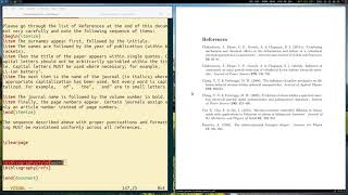 Automatic reference and citation with LaTeX and BibTeX [upl. by Nnylaf]