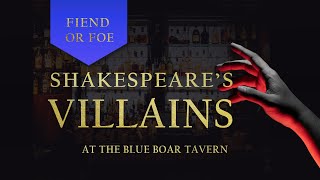 Shakespeare’s Villains at the Blue Boar Tavern [upl. by Lin33]