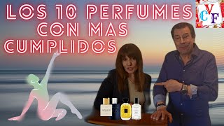 10 PERFUMES DE MI COLECCIÓN QUE MAS CUMPLIDOS TENGO DE MI MUJER [upl. by Emeric]