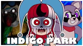 NEW MASCOT HORROR GAME IN AN AMUSEMENT PARK  Indigo Park [upl. by Assitruc940]