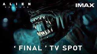 Alien Romulus New TV spot Final  New TV Spot  quotFinalquot  alien romulus trailer [upl. by Ainar]