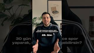 30 gün boyunca aralıksız spor yaparak ne kadar değişebilirsin Yirmi sekizinci gün [upl. by Ahseret]