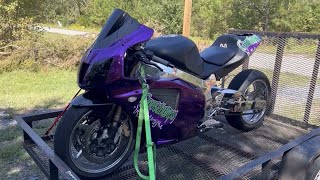 🧪 RC51 First Ride SPOOKY GOOSEBUMPS THEME  LOUD EXHAUST SOUND [upl. by Alexandra]