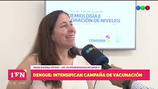 Con 150 mil dosis intensifican la campaña de vacunación contra el dengue [upl. by Deena410]