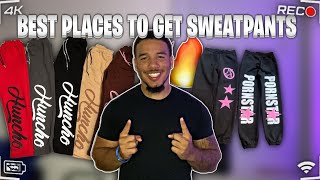 3 BEST PLACES TO GET SWEATPANTS Part 4  FALL 2022💫🍁 [upl. by Ecar]