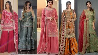 Top 30 Party Wear Sharara Suits Design youtubeshorts party sharara [upl. by Lohcin]