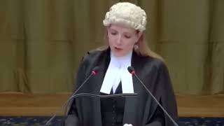 Irish lawyers moving speech at the ICJ  South Africa vs Israel case [upl. by Sapphira836]