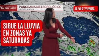 El pronóstico del tiempo en México jueves 19 y viernes 20 de septiembre  El clima de hoy [upl. by Hsetim]