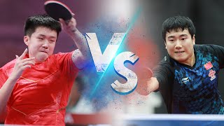 Wang Chuqin vs Liang Jingkun  Gold Medal  2020 Chinese Warmup for Olympics [upl. by Mit]