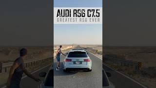 Alone in the desert with the Audi RS6  29 sec  audi rs6 launch [upl. by Barger171]