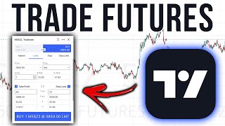 How To Trade Futures On TradingView Tutorial [upl. by Imtiaz399]