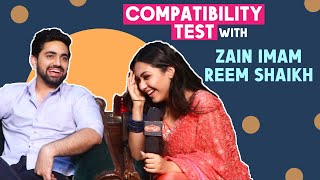 Compatibility Test Ft Zain Imam amp Reem Shaikh  Most Entertaining Segment Fanaa Ishq Mein Marjawan [upl. by Araihc]