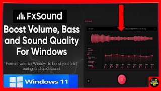 El mejor ecualizador para mejorar el sonido de Windows 11 [upl. by Hollis]