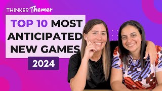 Top 10 Most Anticipated New Board Games of 2024 [upl. by Natka]