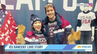 Olympic Ice dancers Madison Chock and Evan Bates share their love story [upl. by Dysart960]