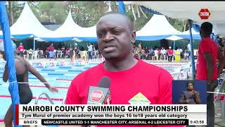 Nairobi County swimming championships held at Kiota school Nairobi [upl. by Benzel]