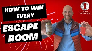 How to WIN Every Escape Room Tips from an Escape Room Designer [upl. by Xena]