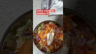 Loving vegetables sandwich 🥪 bollywood music song bollywoodsongs hindisong funny gardeing [upl. by Larrad]