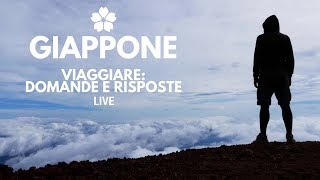 GIAPPONE VIAGGIO NUOVI VIDEO DOMANDE E RISPOSTE [upl. by Nnylkoorb]