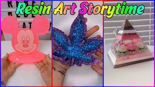 🟢 RESIN ART STORYTIME ✨Epoxy Resin Pouring Crafts 🌈 MEmu Wolf  Best TikTok Compilation Part 41 [upl. by Ballman]