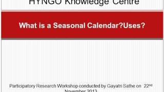 What is a Seasonal CalendarUses [upl. by Guy838]