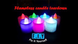 How to Fix a Flameless Candle  FIY [upl. by Arrim395]