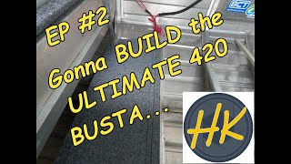 Building the ULTIMATE QUINTREX 420 BUSTA  Ep 2 How to start tinnie rebuild  prepping new floor [upl. by Giacobo]