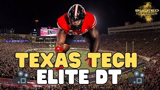 Film Breakdown Texas Tech Has A Game Wrecking D Tackle In DeBraylon Carroll [upl. by Perice395]