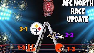 Took A Loss But Still On Top AFC North Race Update Week 4 [upl. by Eleanora20]