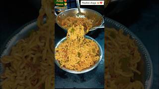 💥Do comment Maggi 💛or yippee ❤️ which u likeMasala maggimaggi yippee ytshorts yt reels lunch [upl. by Ladiv924]