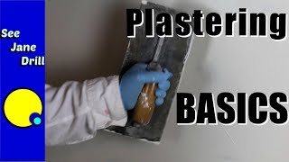 Beginners Guide to Plastering a Wall [upl. by Neelat142]