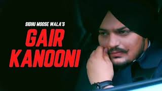 Gair Kanooni  Sidhu Moose Wala Official Video  Latest Punjabi Songs 2024 viralvideo [upl. by Anica]