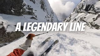 Skiing Blackcombs Most Famous Couloir  DOA [upl. by Aiekram]