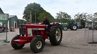 Tractors parade after Historic Tractor Show Panningen 2023 organized by HMT KLEP [upl. by Notlef545]