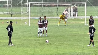 Jogo Sub 15  Fluminense vs Botafogo  campeonato carioca [upl. by Dnomad]