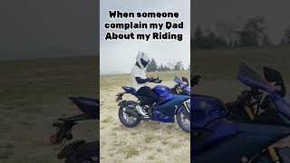 Haha😂 teamthrottleholic fypシ゚viral bikespeed yamaha funny [upl. by Mylor]