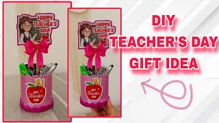 DIY TEACHERS DAY GIFT IDEA [upl. by Neyuh323]