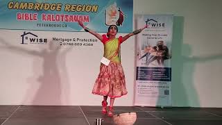 Bible Kalolsavam Cambridge Region 2024 Dania Binish [upl. by Berry]