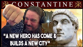 A New Hero Has Come amp Builds A New City Constantine The Great Unbiased History  Rome XVI [upl. by Hoffarth]