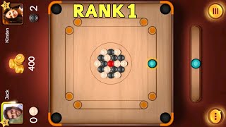 Online carrom board game  Carrom pool  कैरम बोर्ड गेम डाउनलोड  Carrom pool android gameplay [upl. by Sparkie]