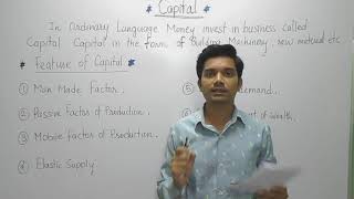 What are feature of capital Economics syllabus [upl. by Baxie148]