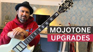 Mojotone 59 Upgrade for Burny to Gibson SG Custom [upl. by Azarcon838]