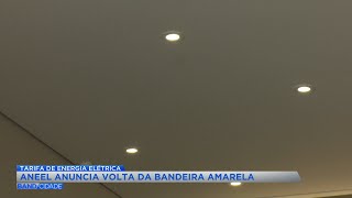 Aneel anuncia volta da bandeira amarela [upl. by Gildea163]