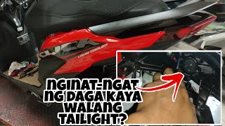 paano kalasin ang tail light honda click125150 v2 kinagat ng daga dahilan ng walang tail light [upl. by Ttelrahc]