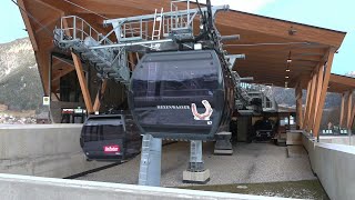 Gondelbahn Hexenwasser im Total Lockdown bei 24stündiger Ausgangssperre in Söll in Tirol  281220 [upl. by Rosina]