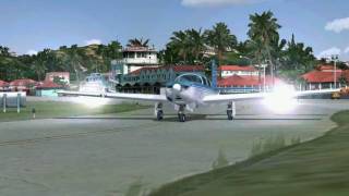 Extreme Airports  an FS2004 movie Part 1 [upl. by Alyahs]