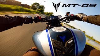 Yamaha MT09 SP  PURE SOUND  POV 4K [upl. by Valerlan]